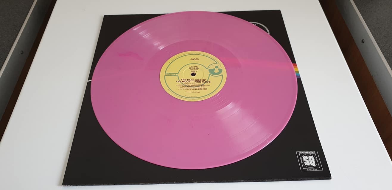 Pink Floyd-Dark Side Of The Moon (Coloured Vinyl) LP Record - Vinyl Revival