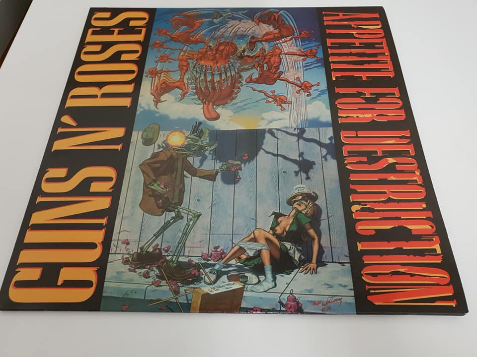 Guns 'n' Roses -Appetite For Vinyl) LP Record - Rock Vinyl Revival