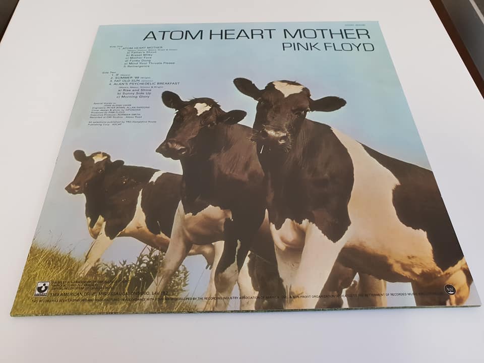 Pink Floyd-Atom heart Mother back cover