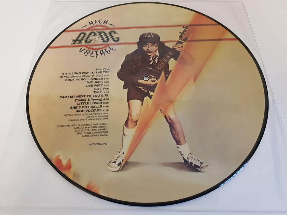 Evolve boks At dræbe AC/DC – High Voltage (Picture Disc) LP Record Vinyl - Rock Vinyl Revival
