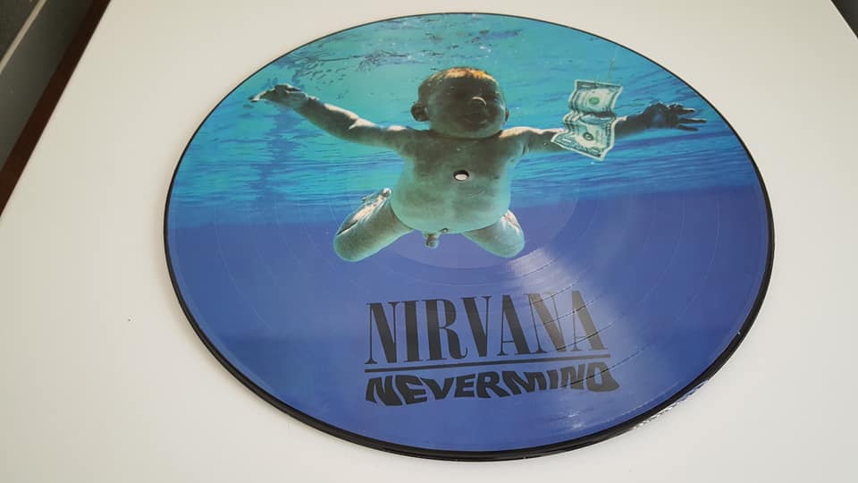 Nirvana-Nevermind pic disc record front