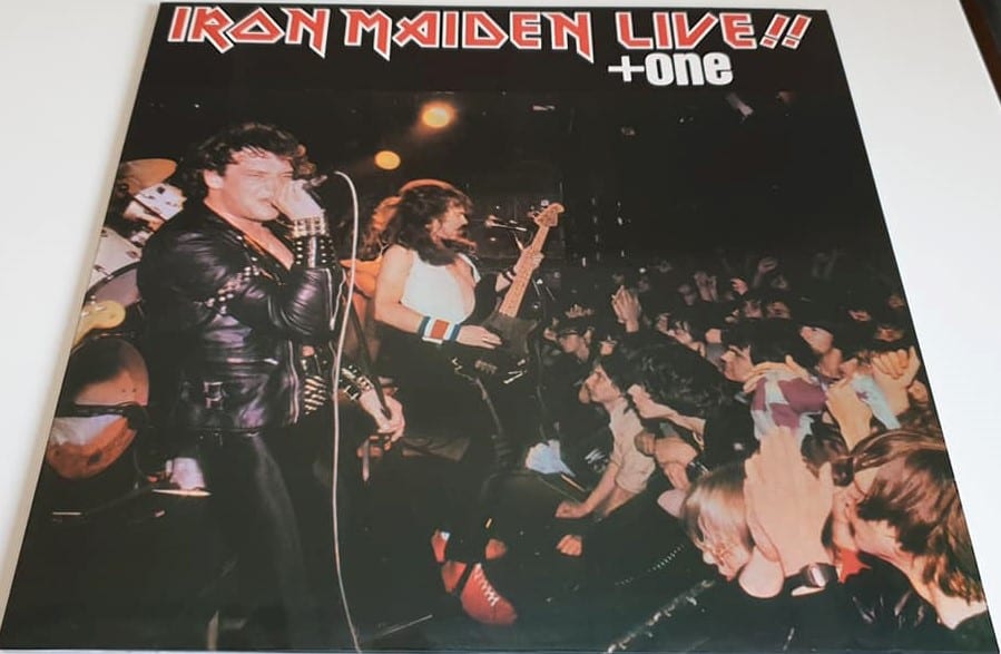 IRON  MAIDEN  LIVE  LPレコード