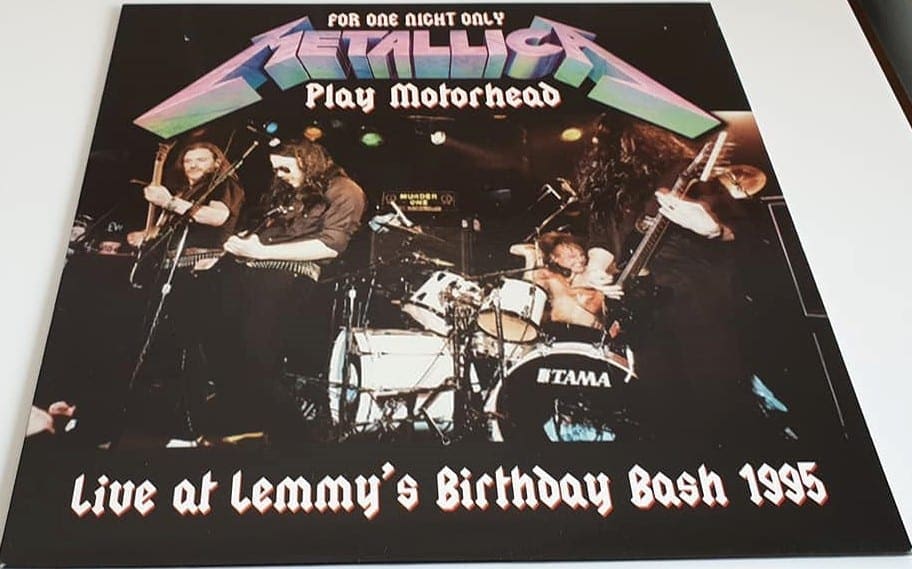 Metallica Play Motorhead-Lemmy's Birthday 1995 (LP Vinyl Album)