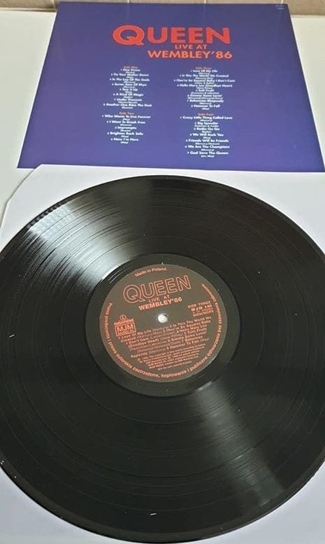 Queen Live At Wembley 86 Record Lp Vinyl Album Rock Vinyl Revival