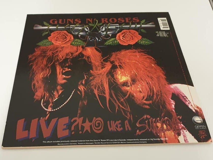 Guns 'N' Roses - Guns 'N' Roses Lies - LP Record Vinyl Album | Rock ...