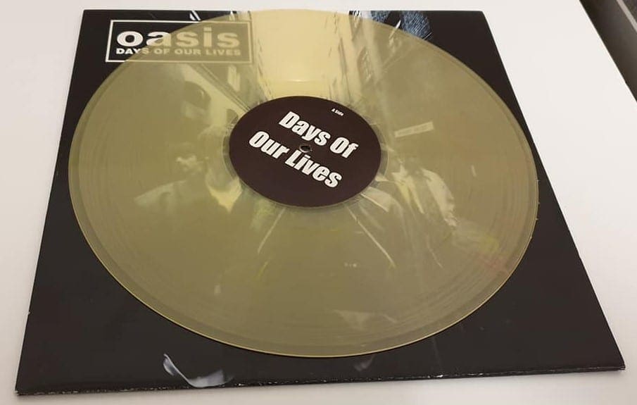 OASIS LP Days Of Our Lives (Orange Marbled Coloured Vinyl