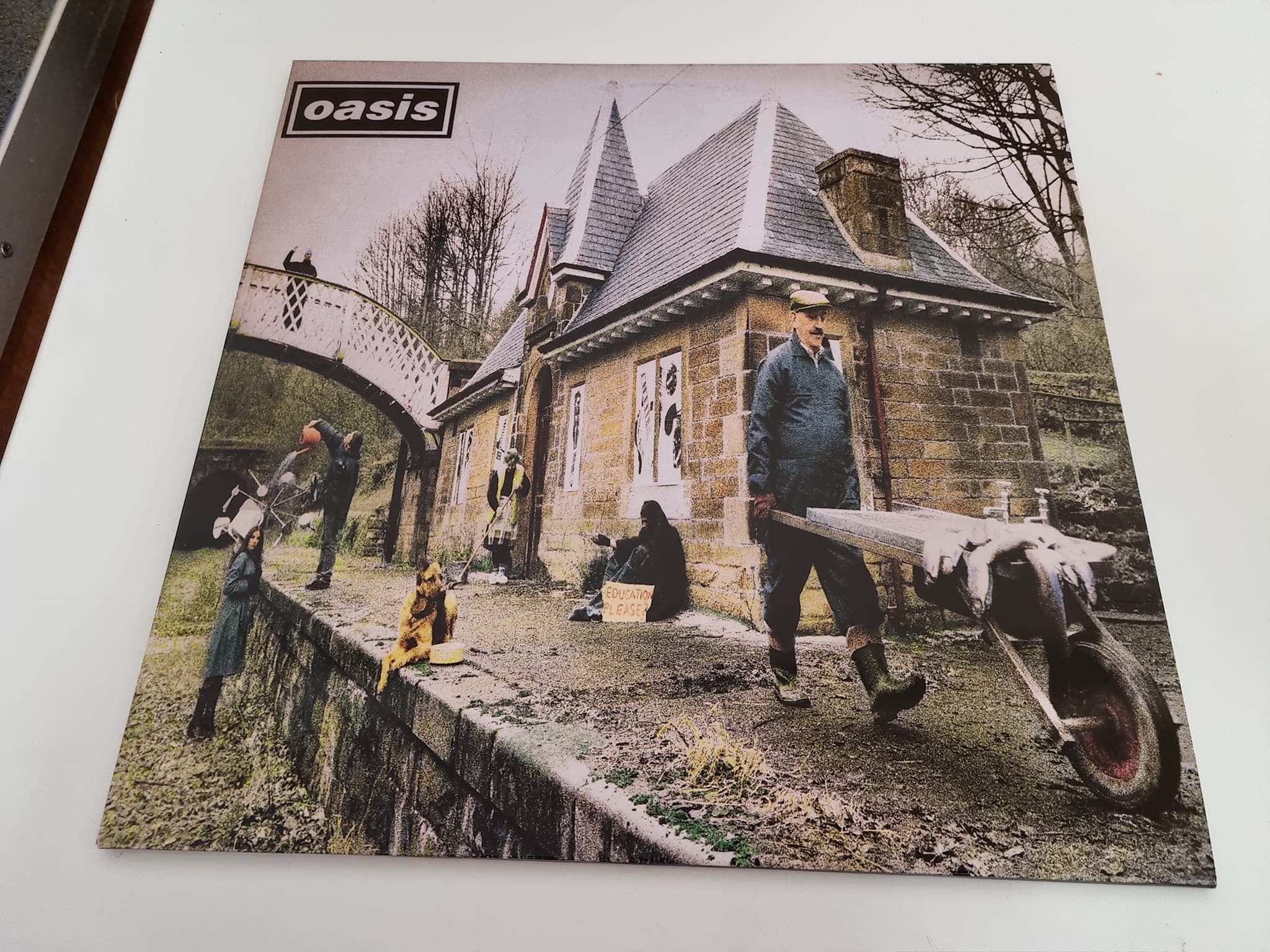 印象のデザイン oasis 12inchアナログ レコード Say Might Some / 洋楽 