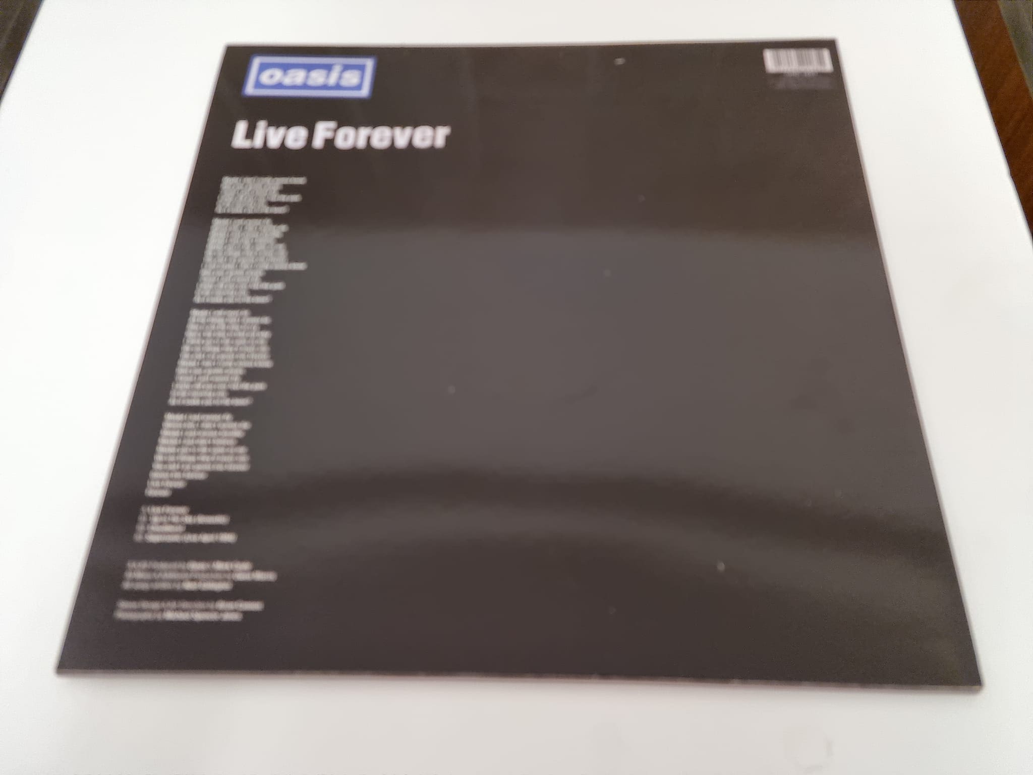 免税物品 oasis - Live Forever 12インチシングル inspektorat