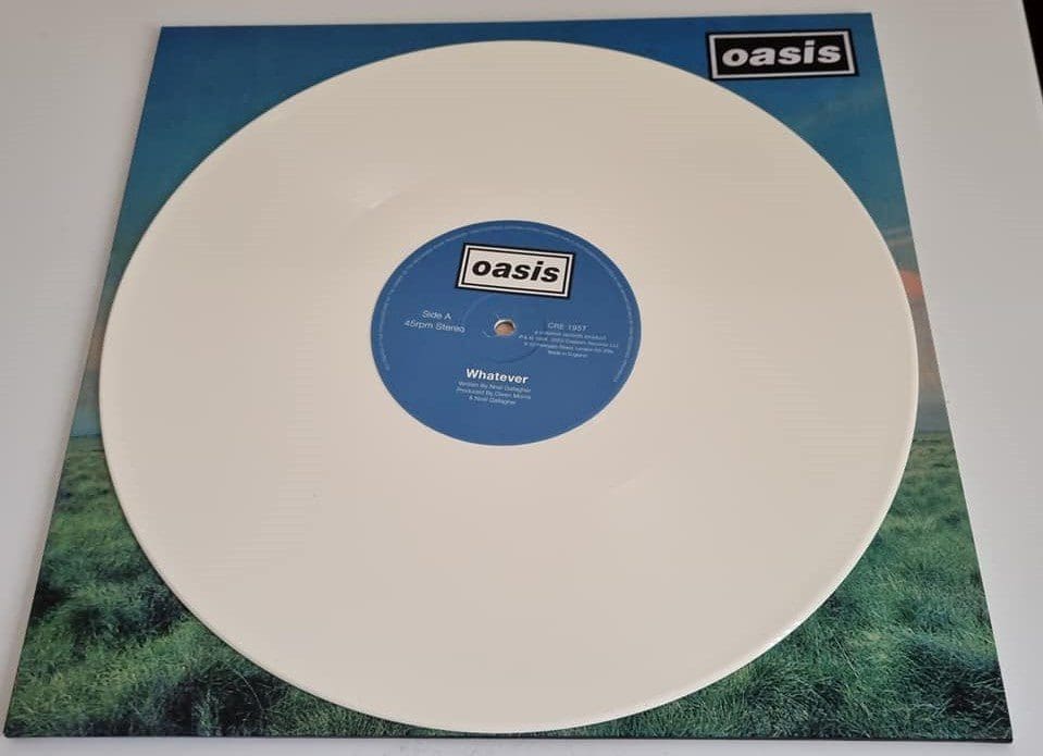 OASIS_whatever 12inch vinyl ロンドンで購入-