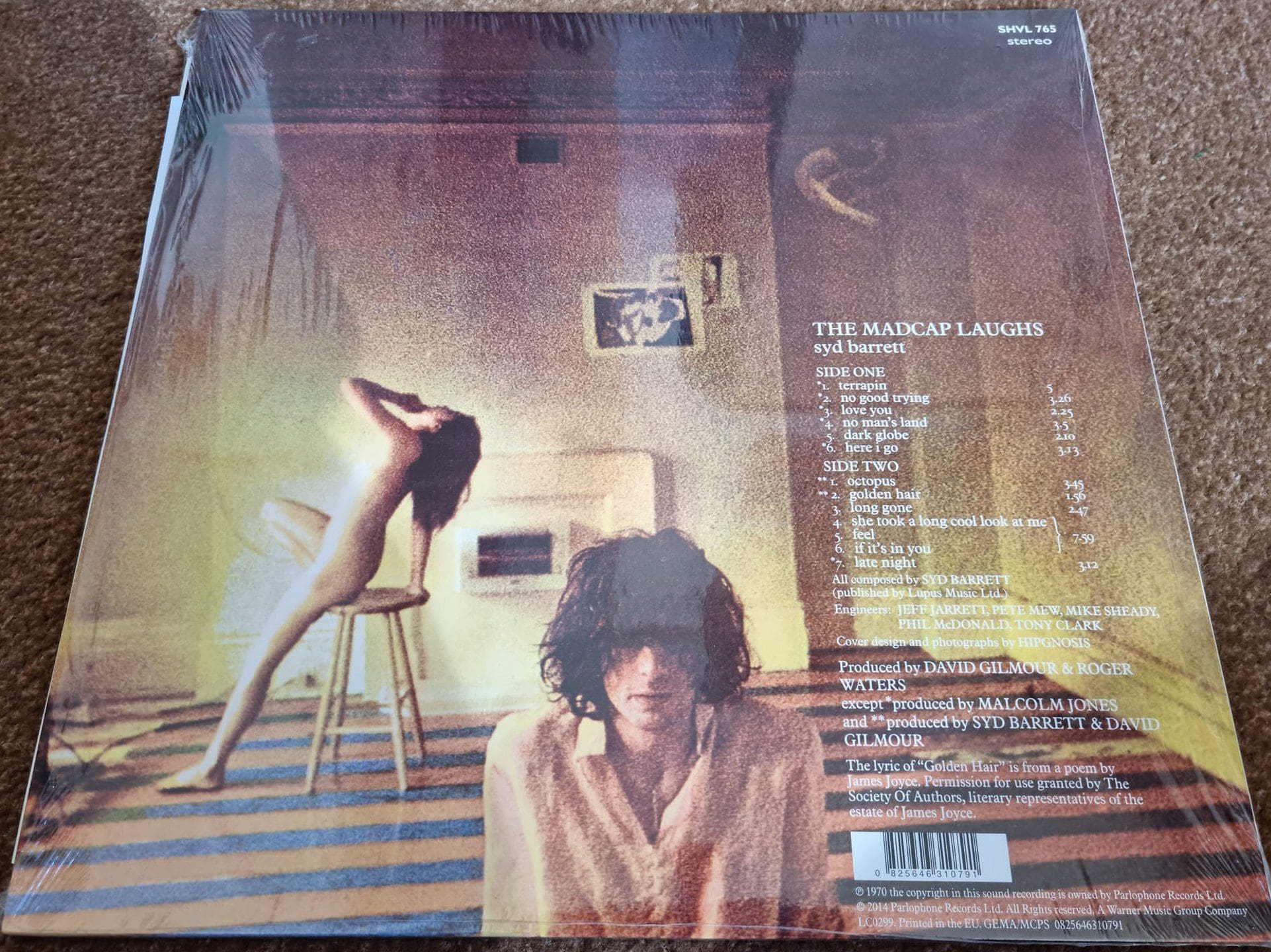 Syd Barrett – The Madcap Laughs – Lp Record Vinyl Album - Rock Vinyl 