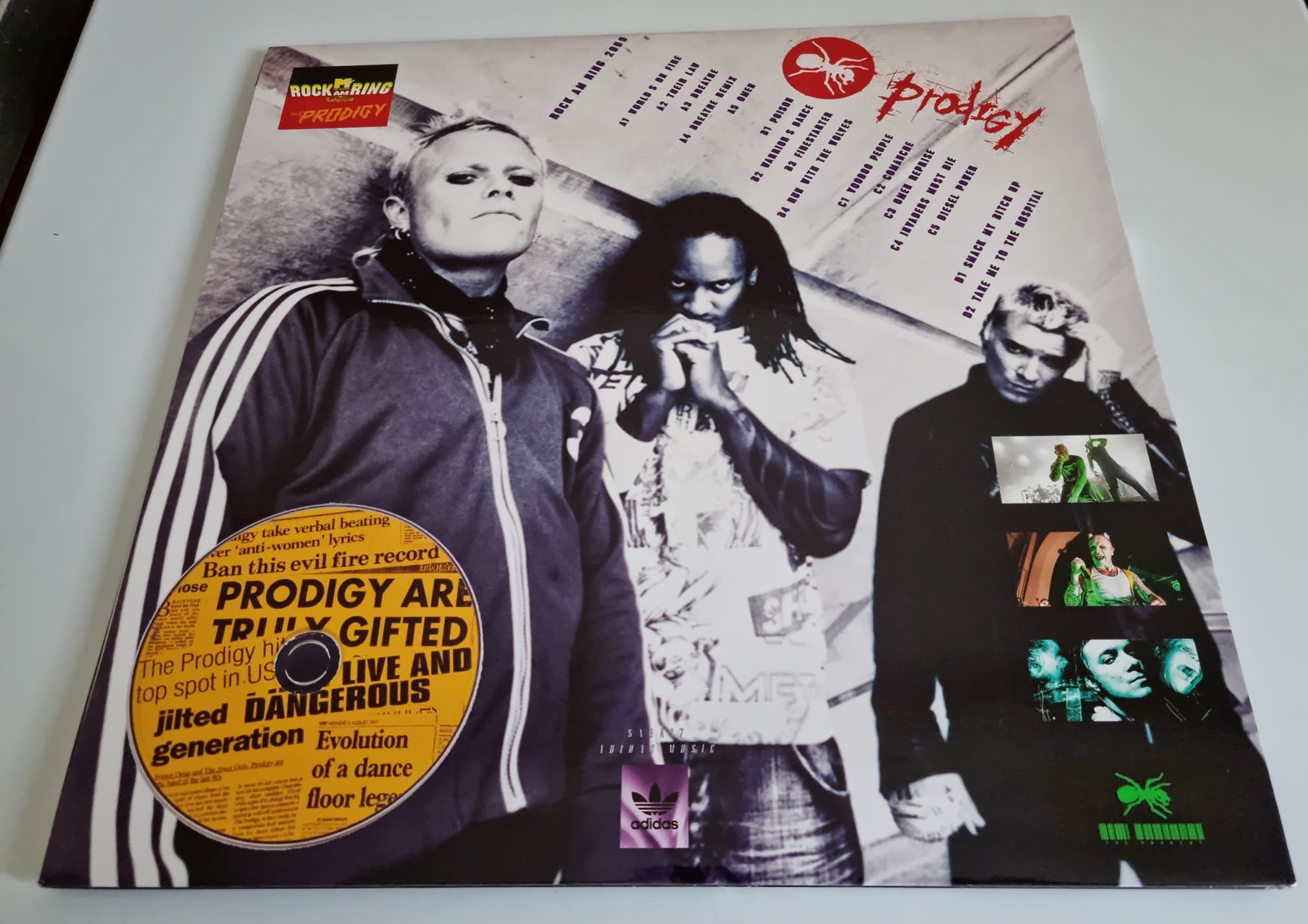 The Prodigy Rock AM Ring 2009 (Coloured Vinyl) Record Vinyl - Rock Vinyl Revival