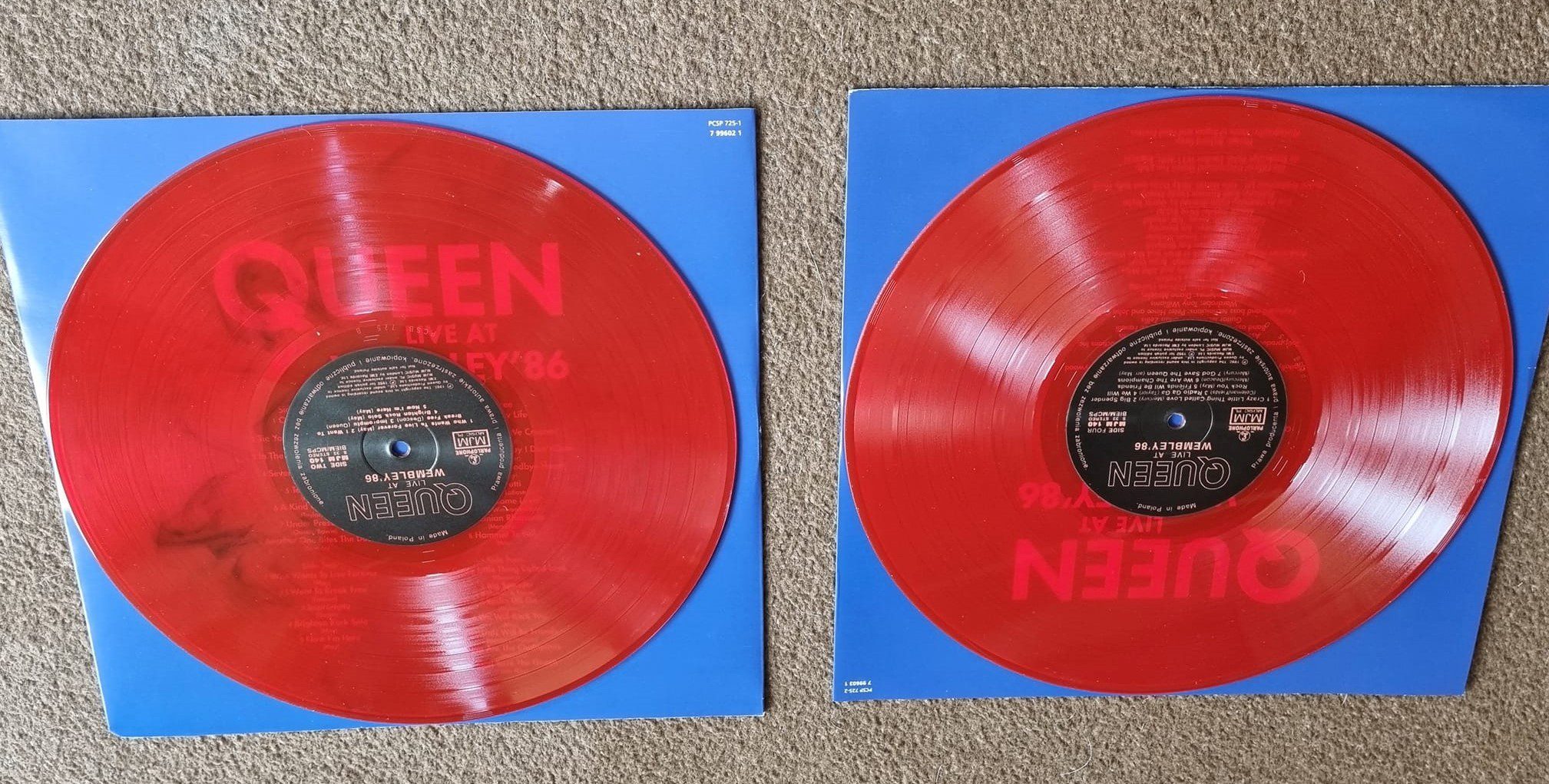 svale Sanctuary mister temperamentet Queen – Live At Wembley '86 (coloured Vinyl) LP Record Vinyl - Rock Vinyl  Revival