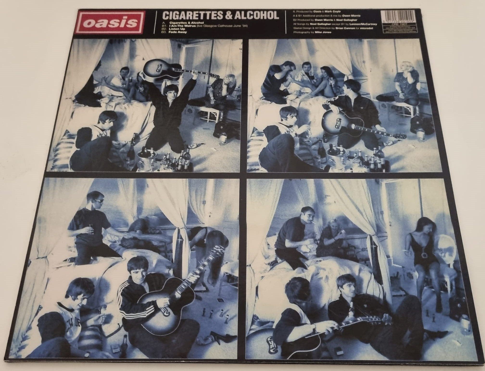 Oasis - Cigarettes And Alcohol (White Vinyl/ 12