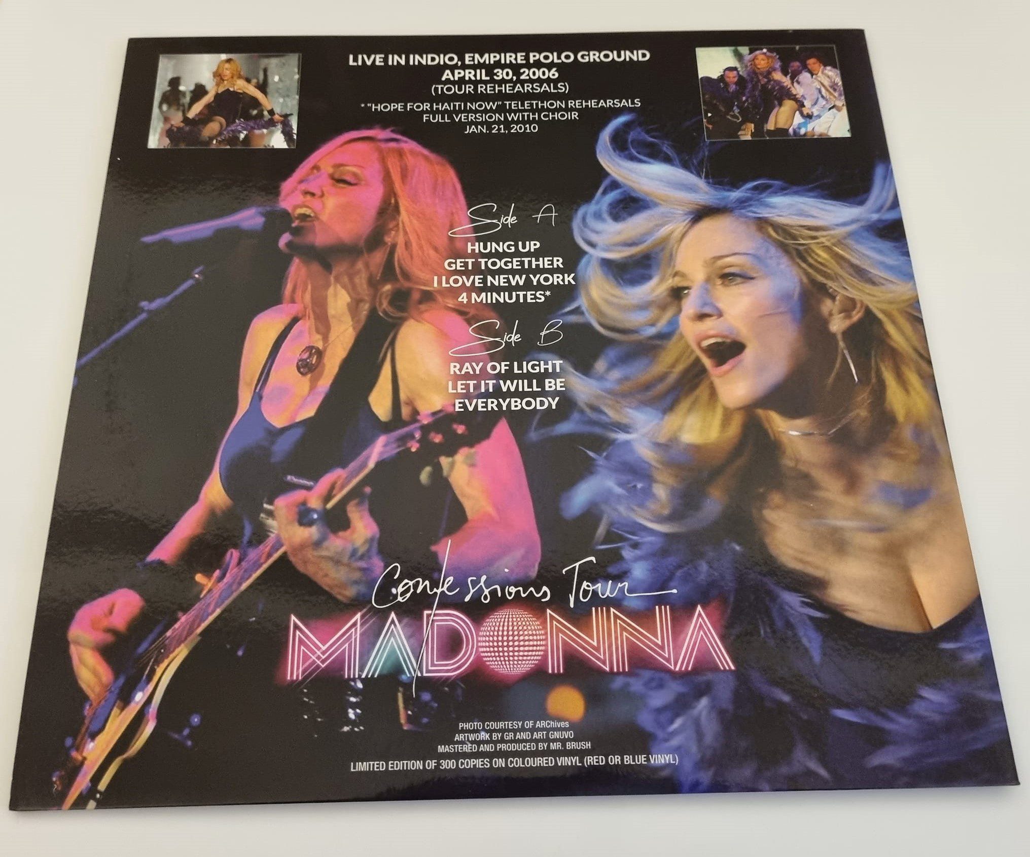 Vinyl Madonna, Confessions Tour This Is For You Live Indio album LP