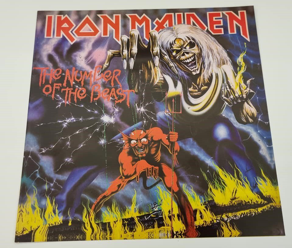 Iron Maiden The Number Of The Beast Vinilo Lp