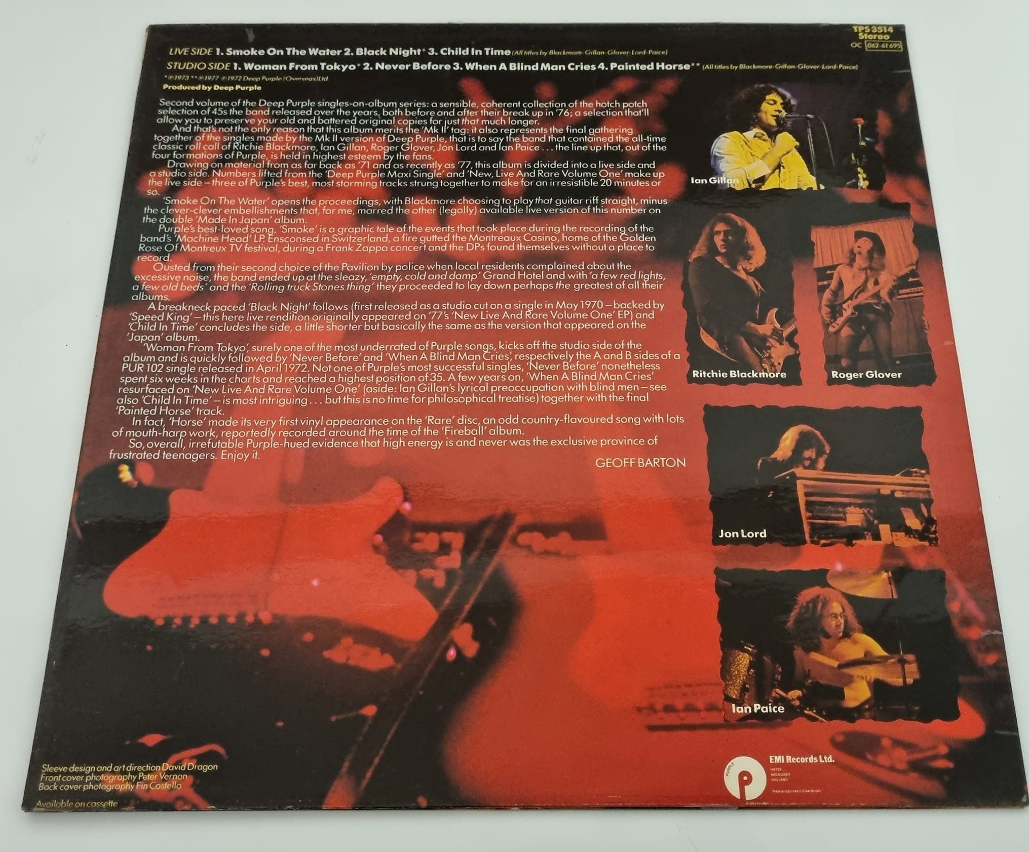 Deep Purple – Mark 2 Singles (Purple Vinyl) – Record Vinyl Album - Rock ...