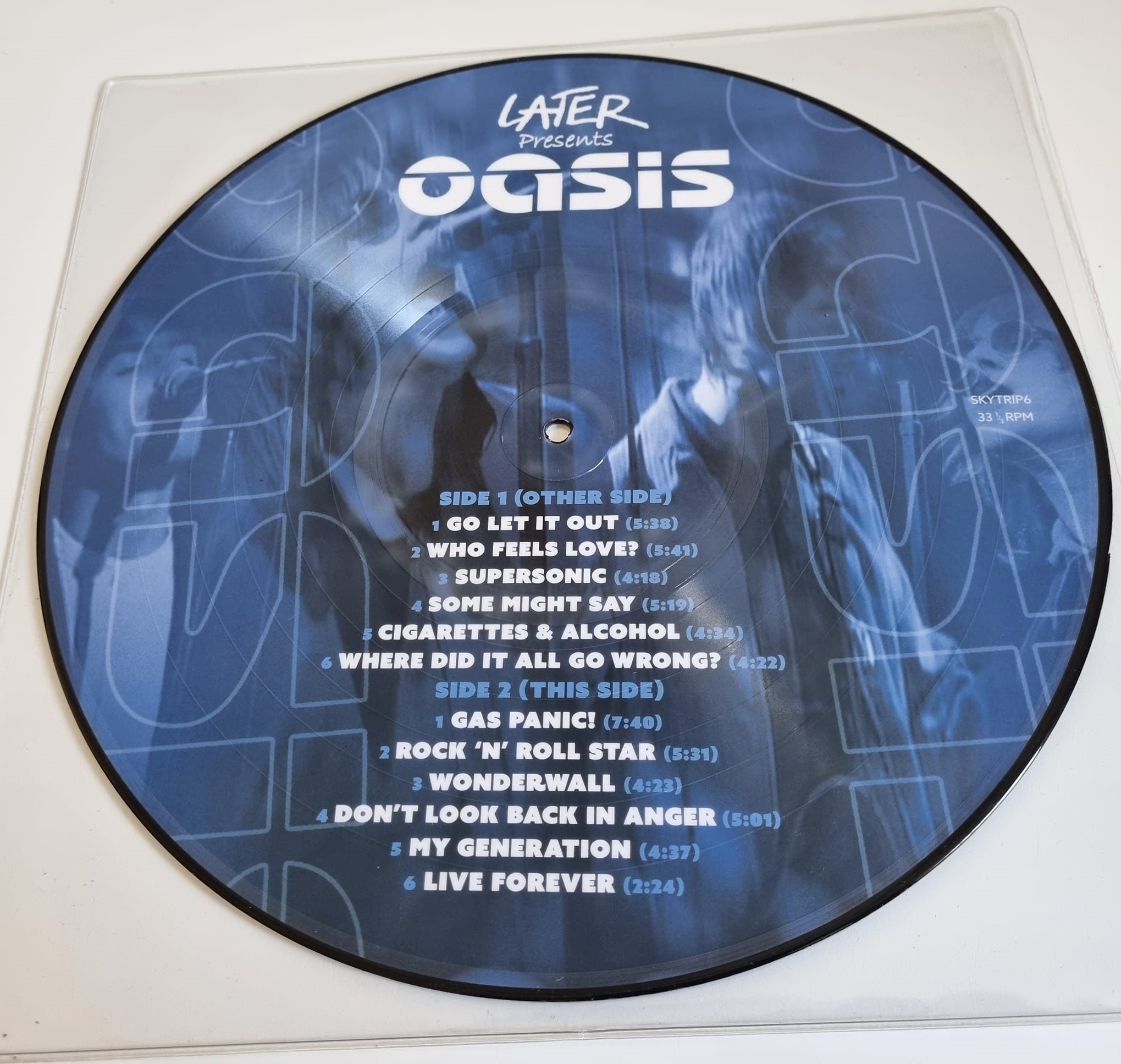 Oasis - estar aquí ahora - Registro de vinilo 2lp Nuevo
