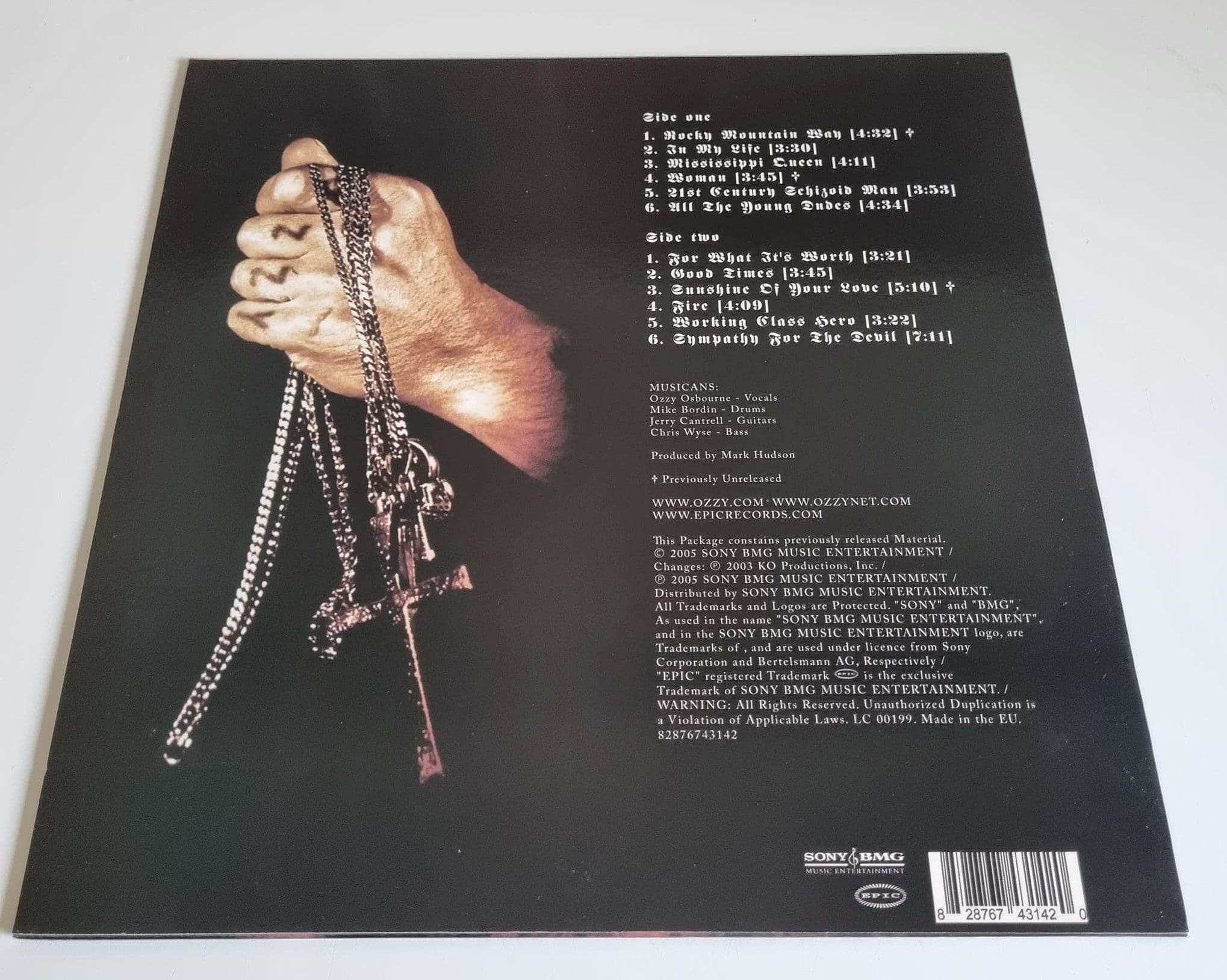 ozzy osbourne under cover cd