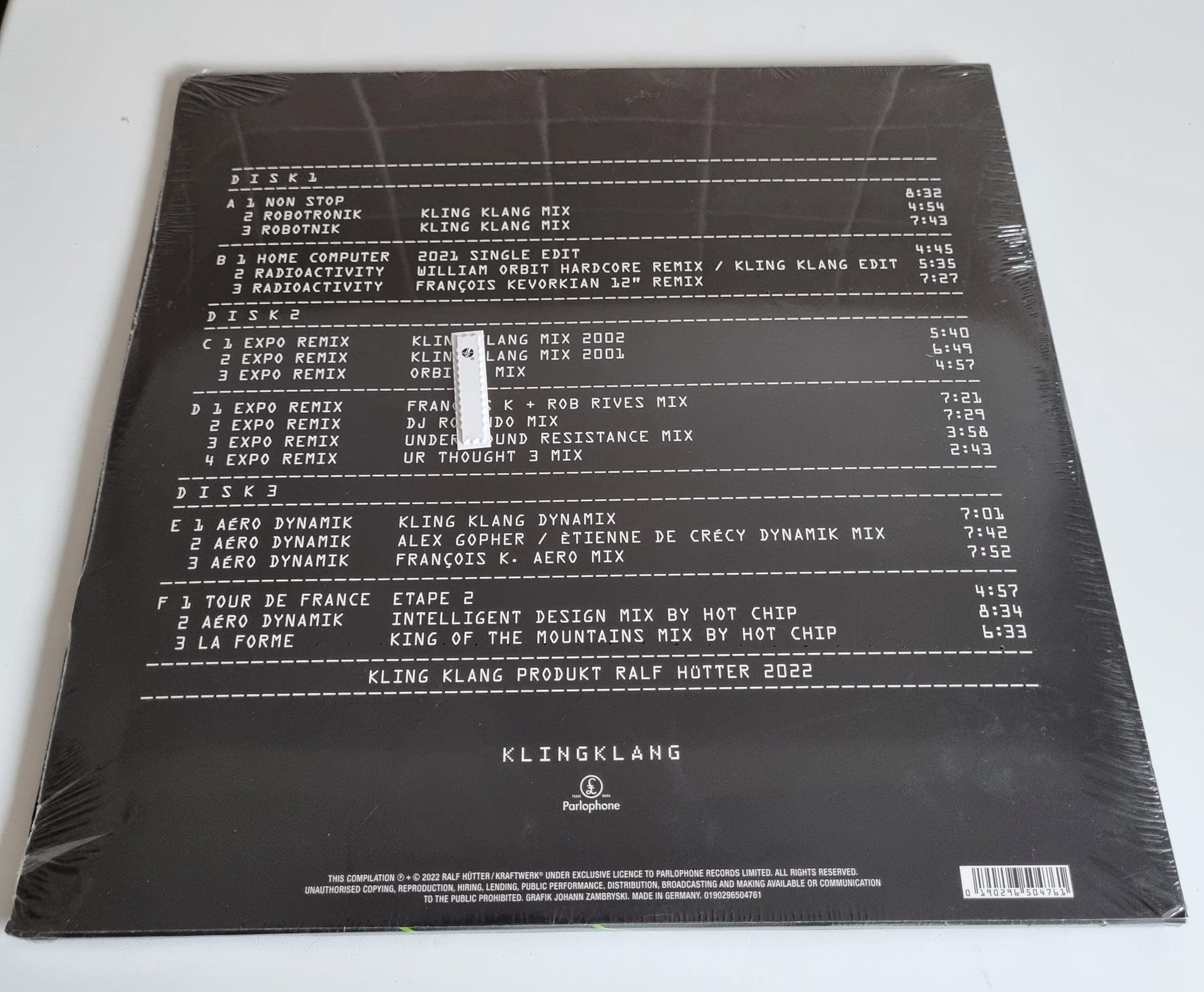 Kraftwerk - Remixes - LP Record Vinyl Album