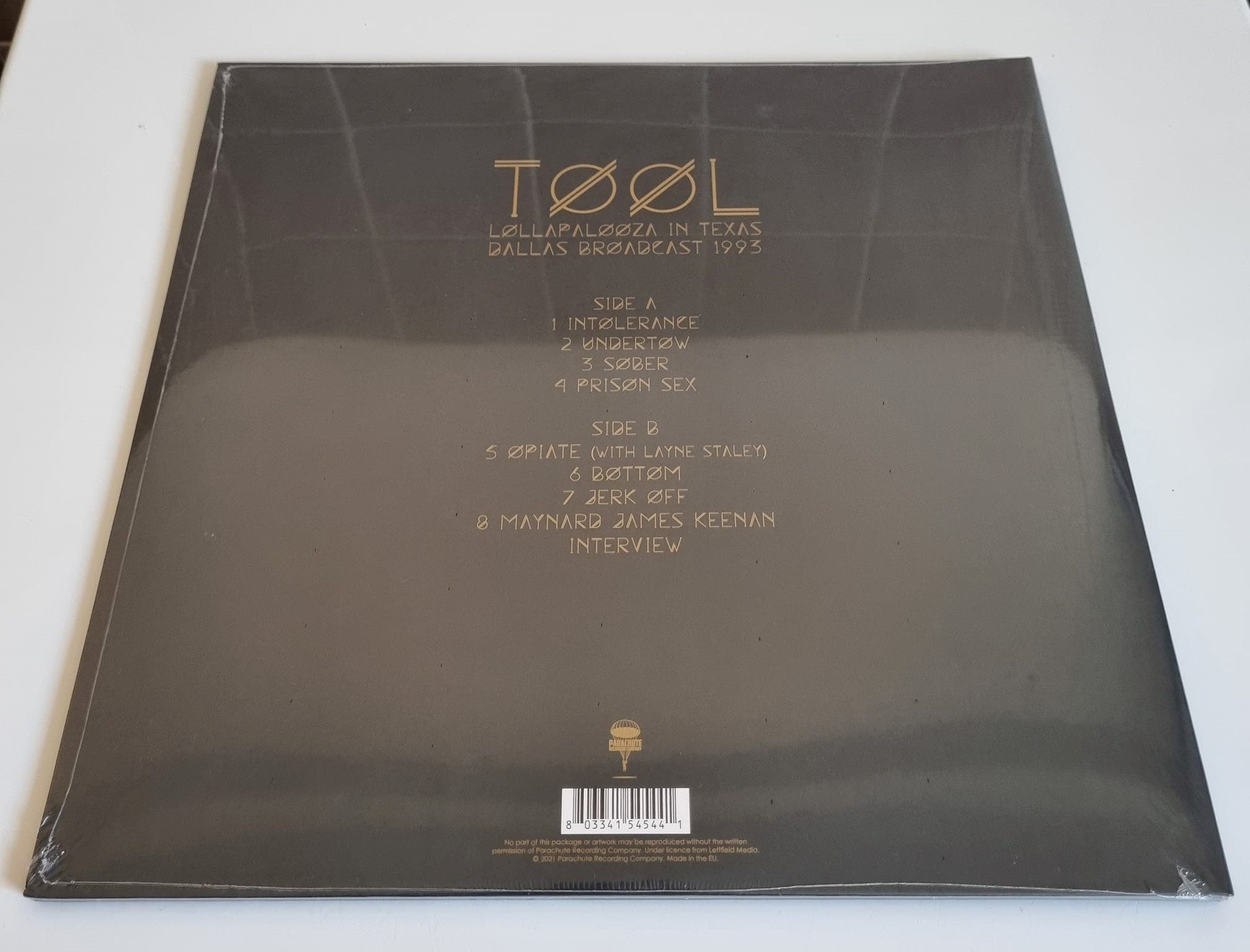 TOOL - Lollapalooza In Texas (Clear Vinyl/140G) -  Music