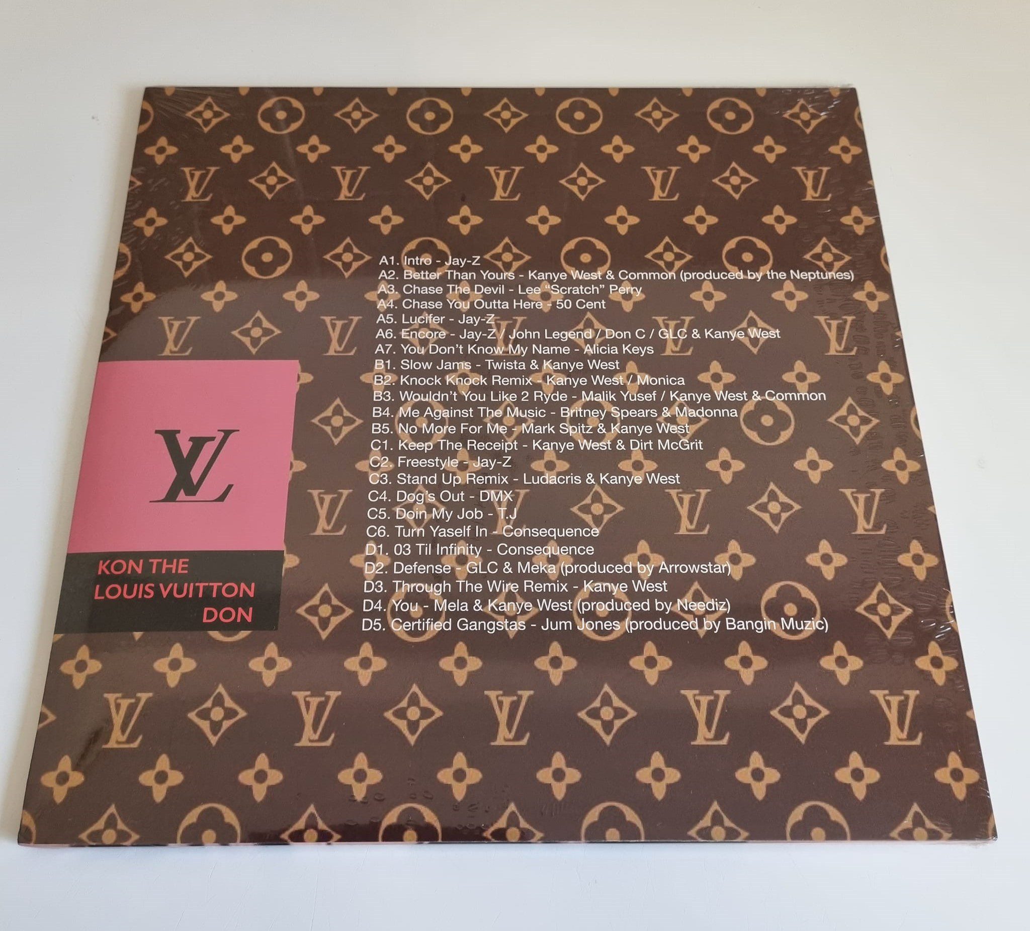 Kon the Louis Vuitton Don Vinyl, Kanye West Record, LP: .com