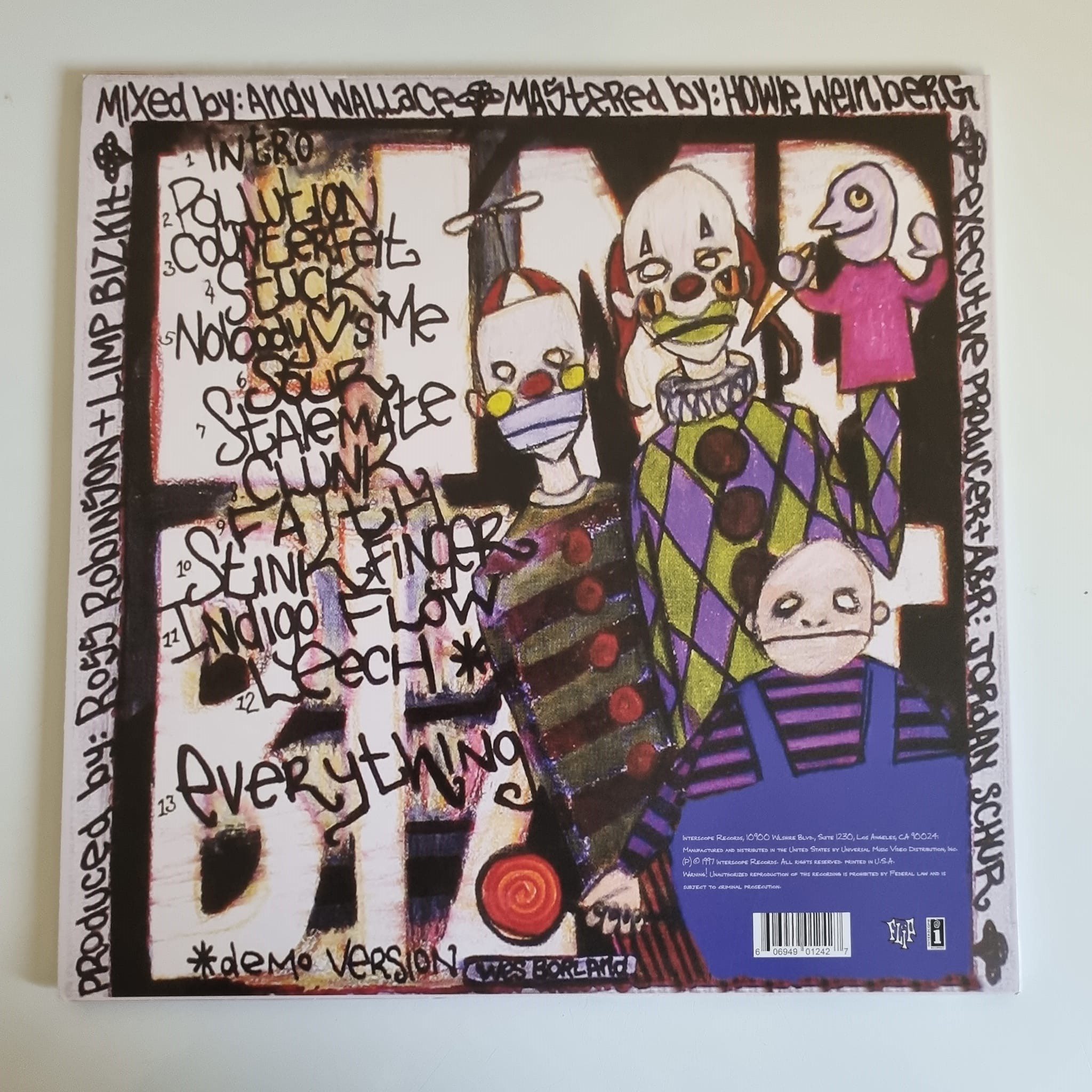 Limp Bizkit – Three Dollar Bill Yall$ (Coloured Vinyl) LP Vinyl