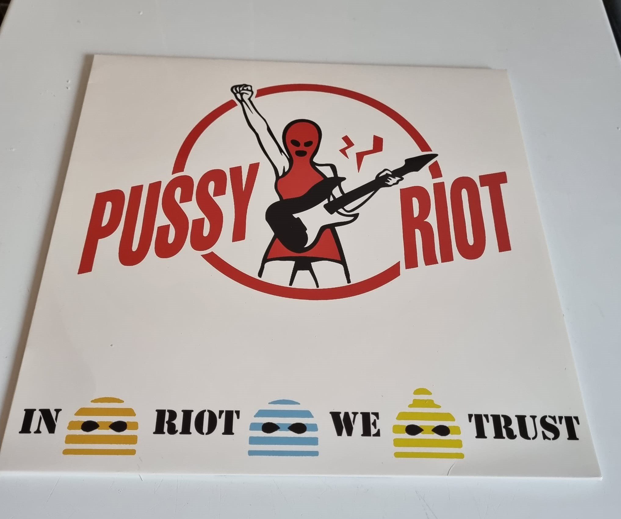 Buy this rare Pussy Riot record by clicking here