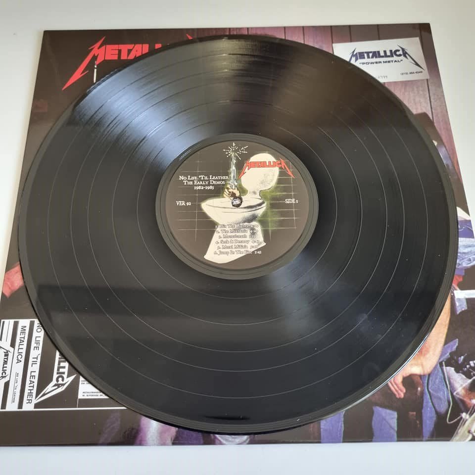 METALLICA discografia 1983-1991 su vinile