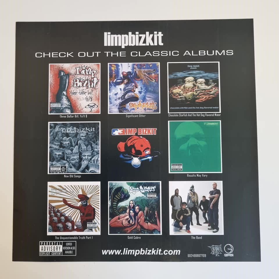 Limp Bizkit – Greatest Hitz (Double Album) LP Record Vinyl - Rock