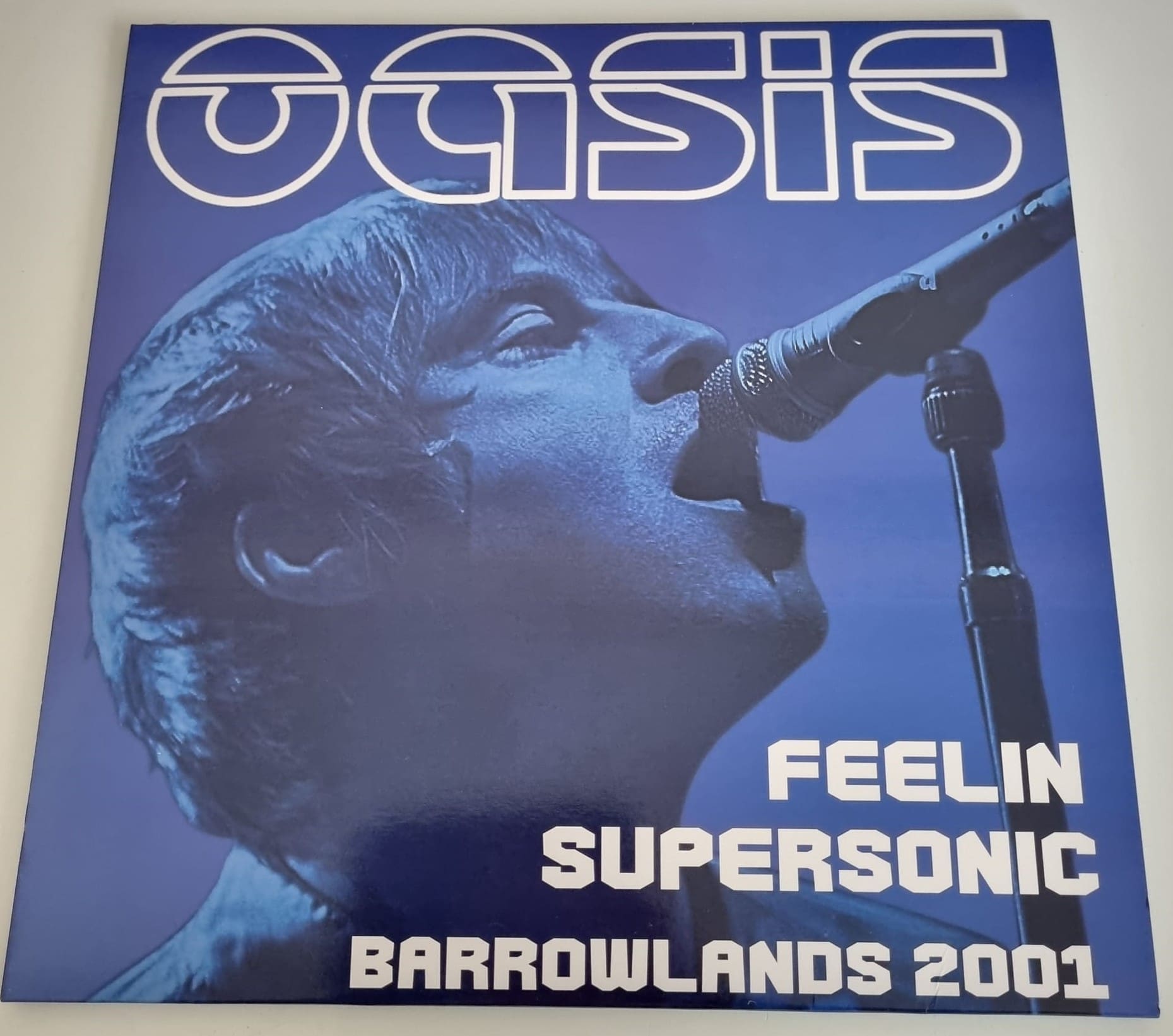 ★OASIS★SUPERSONIC TRAIN★LP レコード Oasis - Supersonic Train - ultra rare LIMITED BLUE vinyl LP