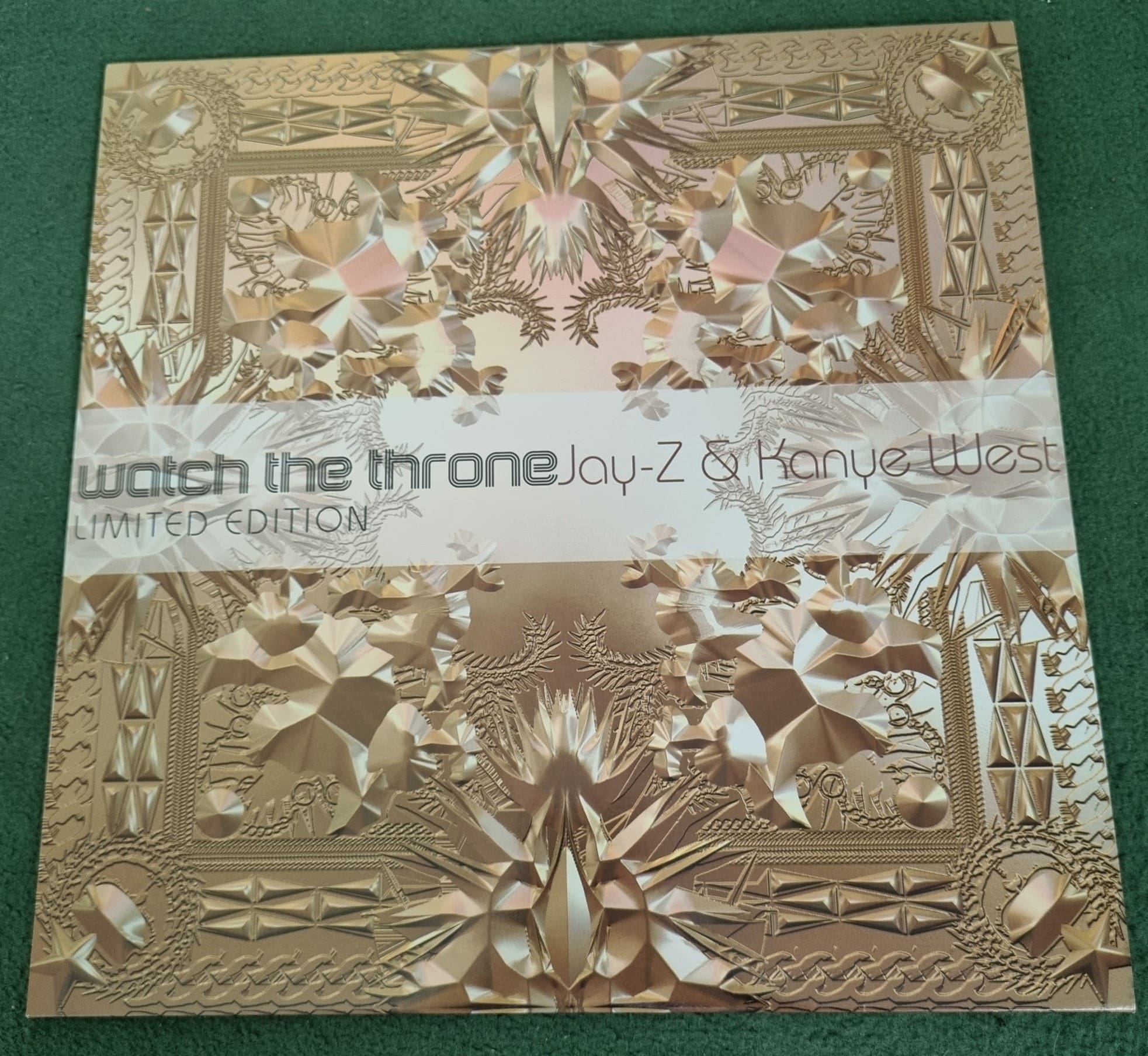 洋楽 Jay-Z Kanye West Watch The Throne LP Kanye West Jay Z Watch the Throne Vinyl Record 2xLP Near